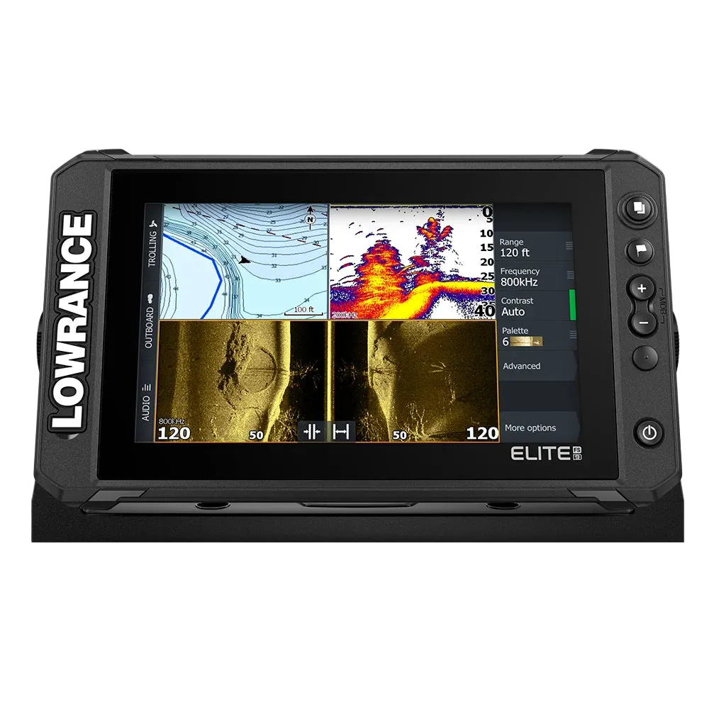 Lowrance Elite FS 9 Chartplotter/Fishfinder w/Active Imaging™ 3-in-1 Transom Mount Transducer