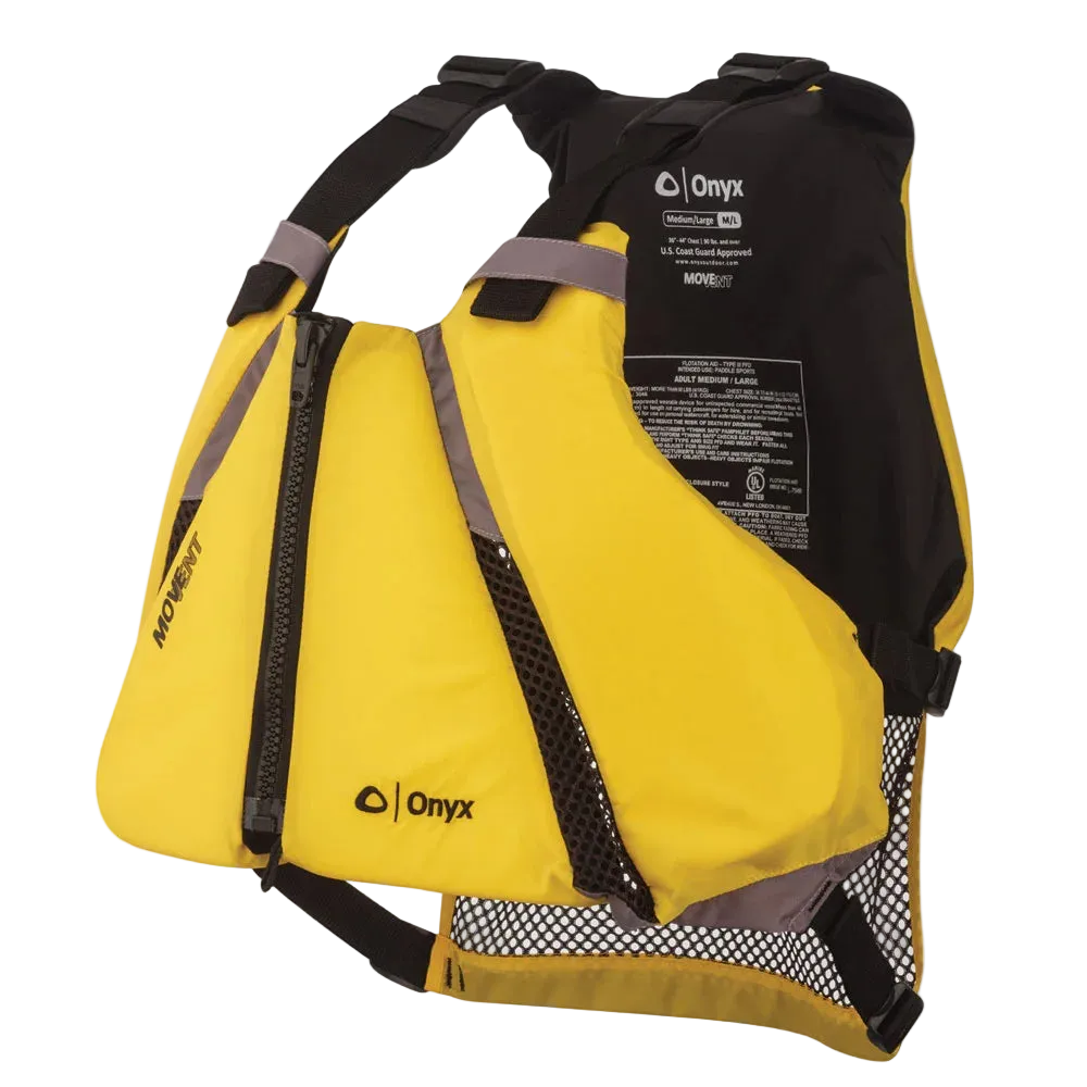 Onyx MoveVent Curve Paddle Sports Life Vest - XL/2XL